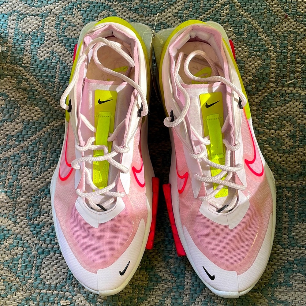 Nike Fontanka Edge sneakers pink green neon retro
